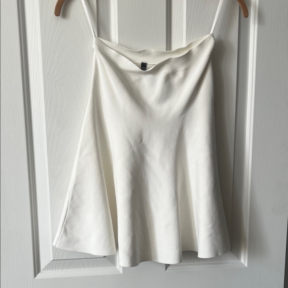 BCBG White Skirt